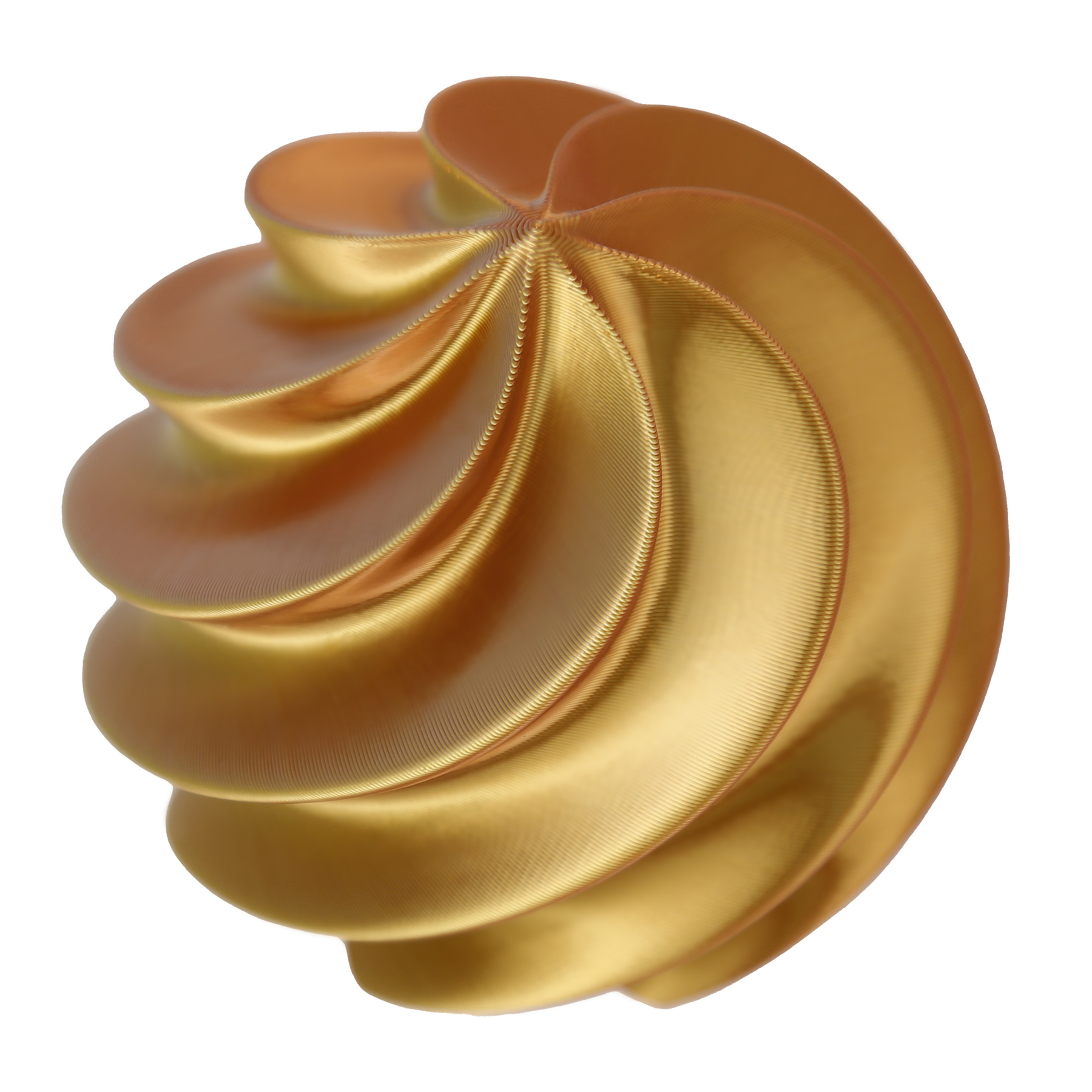 Gold, Green & Copper supplied color sample