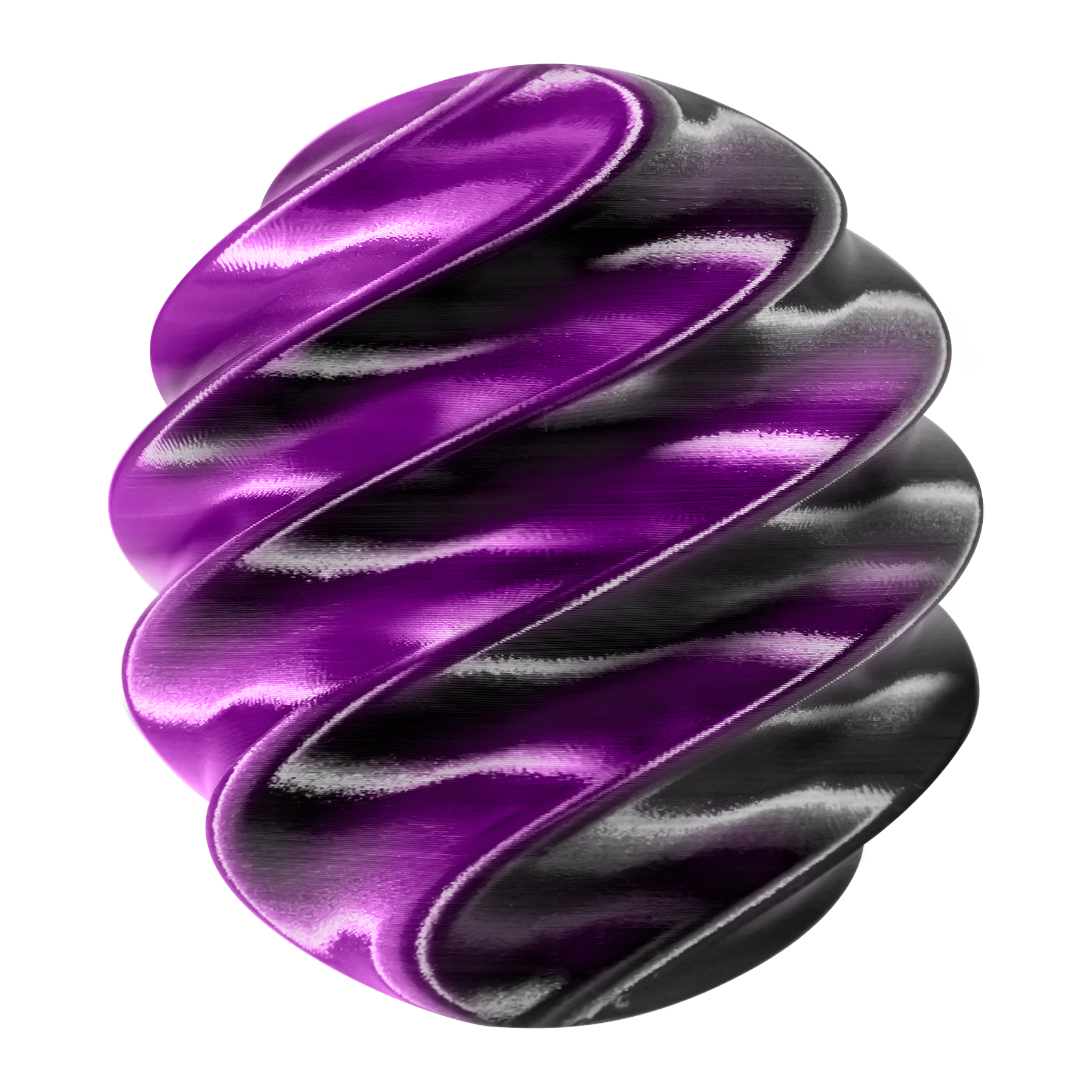 Phantom Black & Purple supplied color sample