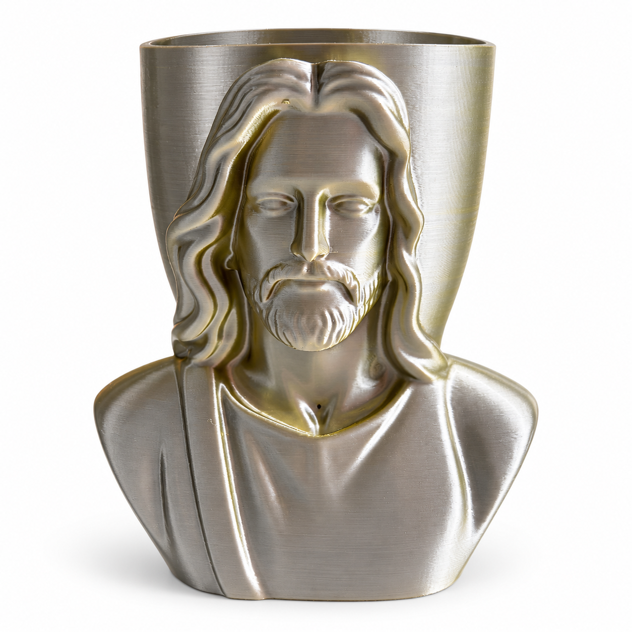 Front view of the RYZO Grace and Growth Jesus Christ planter
